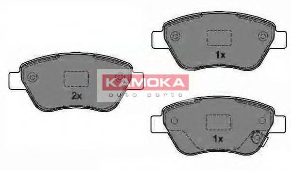 Комплект гальмівних колодок, дискове гальмо