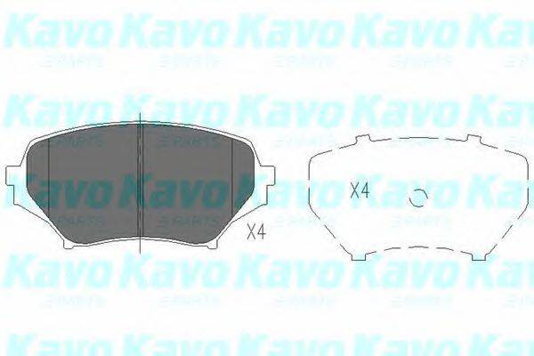 Комплект гальмівних колодок, дискове гальмо