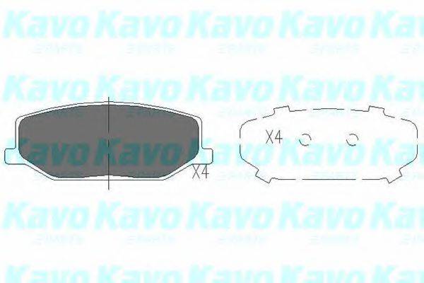 Комплект гальмівних колодок, дискове гальмо