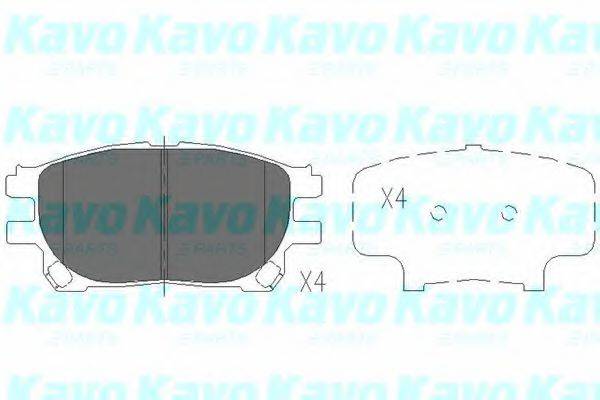 Комплект гальмівних колодок, дискове гальмо