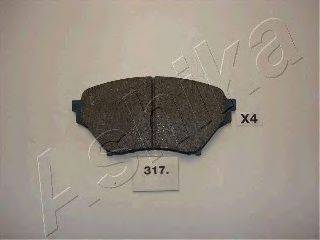 Комплект гальмівних колодок, дискове гальмо